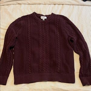 Goodfellow & Co Women's Deep Maroon Sweater